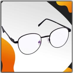 Hrinkar Metal Full Rim Oval Spectacles Frames for Men & Women - HFRM19014