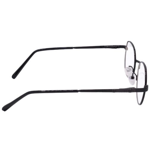 Hrinkar Metal Full Rim Oval Spectacles Frames for Men & Women - HFRM19015 - Image 3