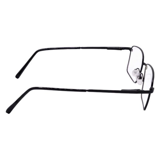 Hrinkar Metal Full Rim Rectangle Spectacles Frames for Men & Women - HFRM19017 - Image 3