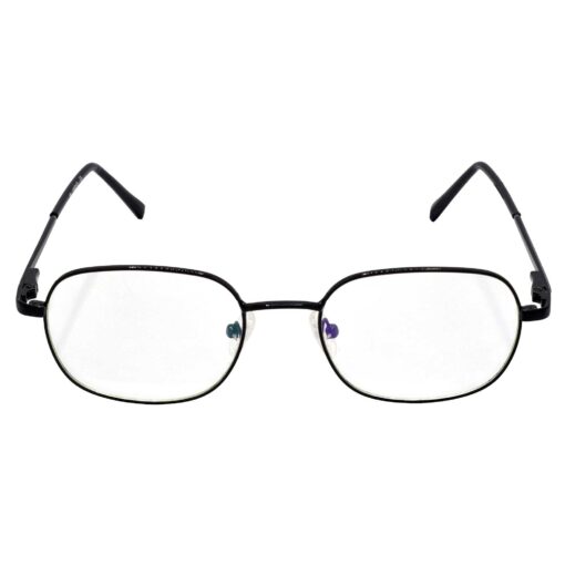 Hrinkar Metal Full Rim Rectangle Spectacles Frames for Men & Women - HFRM19018 - Image 2
