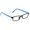 Hrinkar Plastic Full Rim Rectangle eyeglasses Men & Women - HFRM-BK-LBU-12