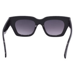A pair of elegant blue cat-eye sunglasses for girls