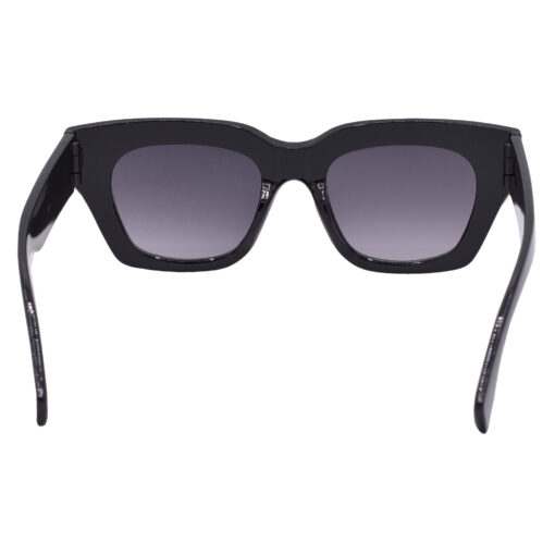 A pair of elegant blue cat-eye sunglasses for girls