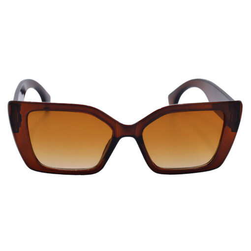 A pair of oversized blue cat-eye sunglasses for trendsetters