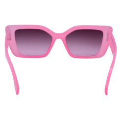 A pair of modern white cat-eye sunglasses for young women