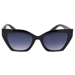 A pair of bold green cat-eye sunglasses for women