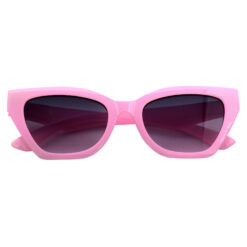 A pair of luxurious orange cat-eye sunglasses for women