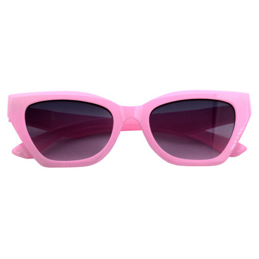 A pair of luxurious orange cat-eye sunglasses for women