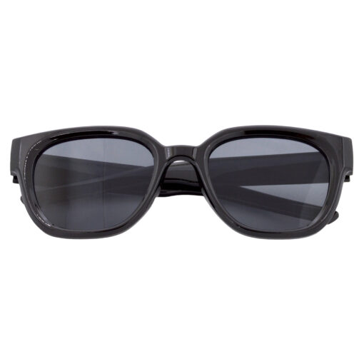 A pair of luxurious gray cat-eye sunglasses for girls