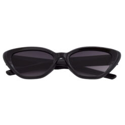 A pair of chic gold cat-eye sunglasses for women
