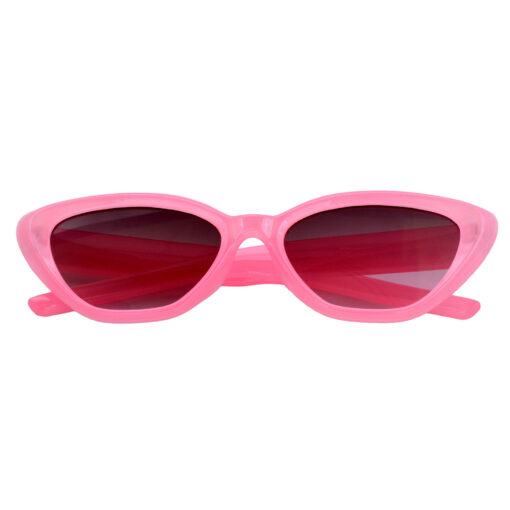 Minimalist purple cat-eye sunglasses for girls