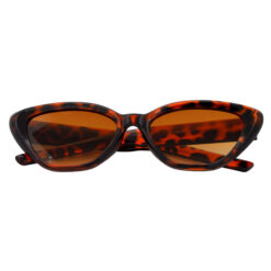 A pair of chic tortoise cat-eye sunglasses for style enthusiasts