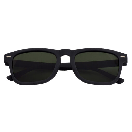 A pair of chic silver cat-eye sunglasses for young women