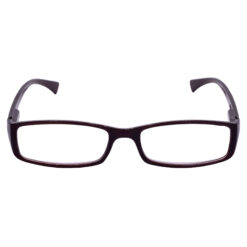 Alternative view of Hrinkar Rectangle Full Rim Portable Reading Glasses For Men And Women (Brown Frame, Near Vision) |