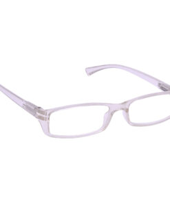 Hrinkar Rectangle Full Rim Portable Reading Glasses For Men And Women (Transparent Frame, Near Vision) |