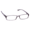Hrinkar Rectangle Full Rim Portable Reading Glasses For Men And Women (Grey Frame, Near Vision) |