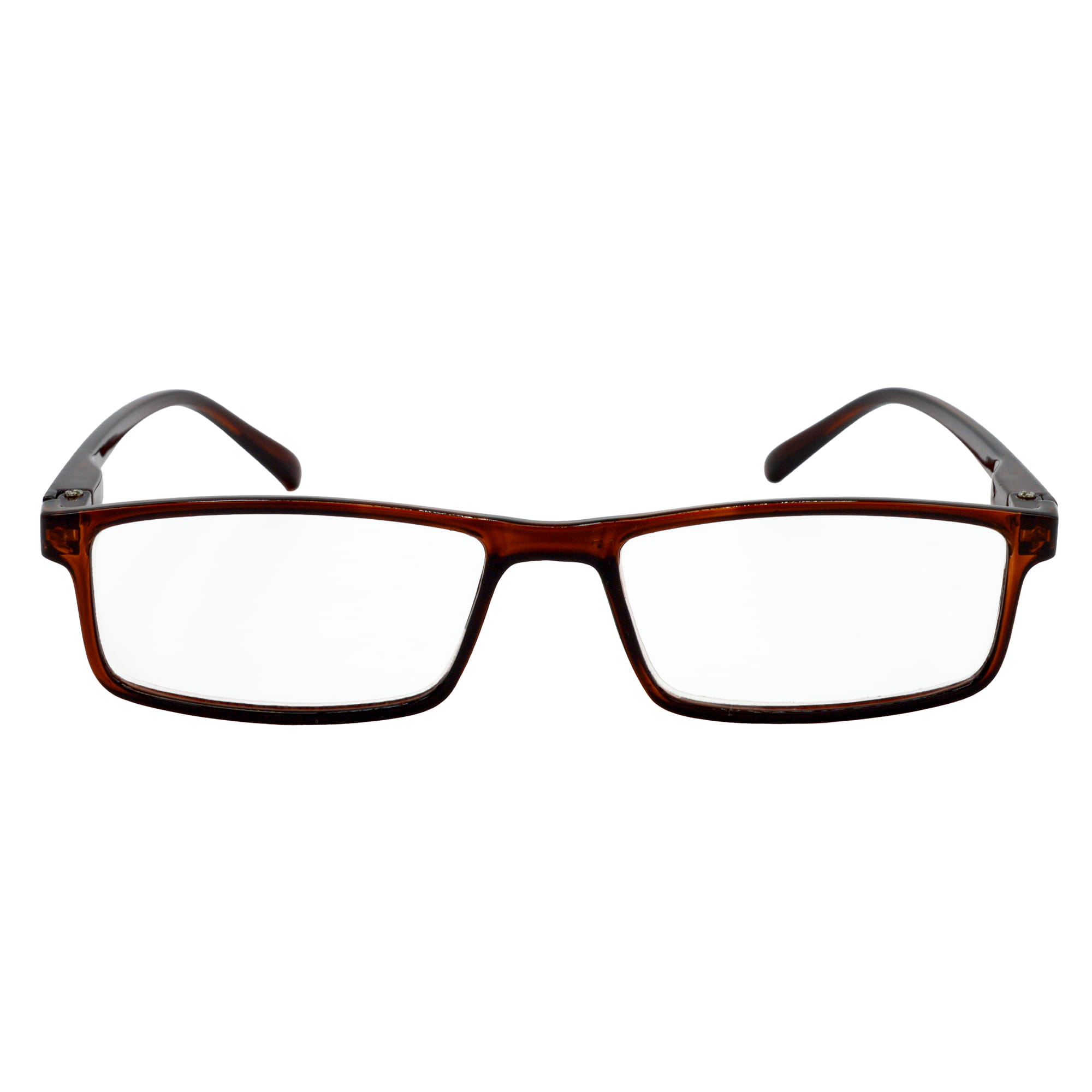 HRINKAR Unisex Rectangle Reading Glasses Power Single Vision Full Frame TR90 Lightweight Readers for Men Women Book Reading Computer Mobile Office Use Durable Comfortable Eyewear (Pack of 1) | - Image 2