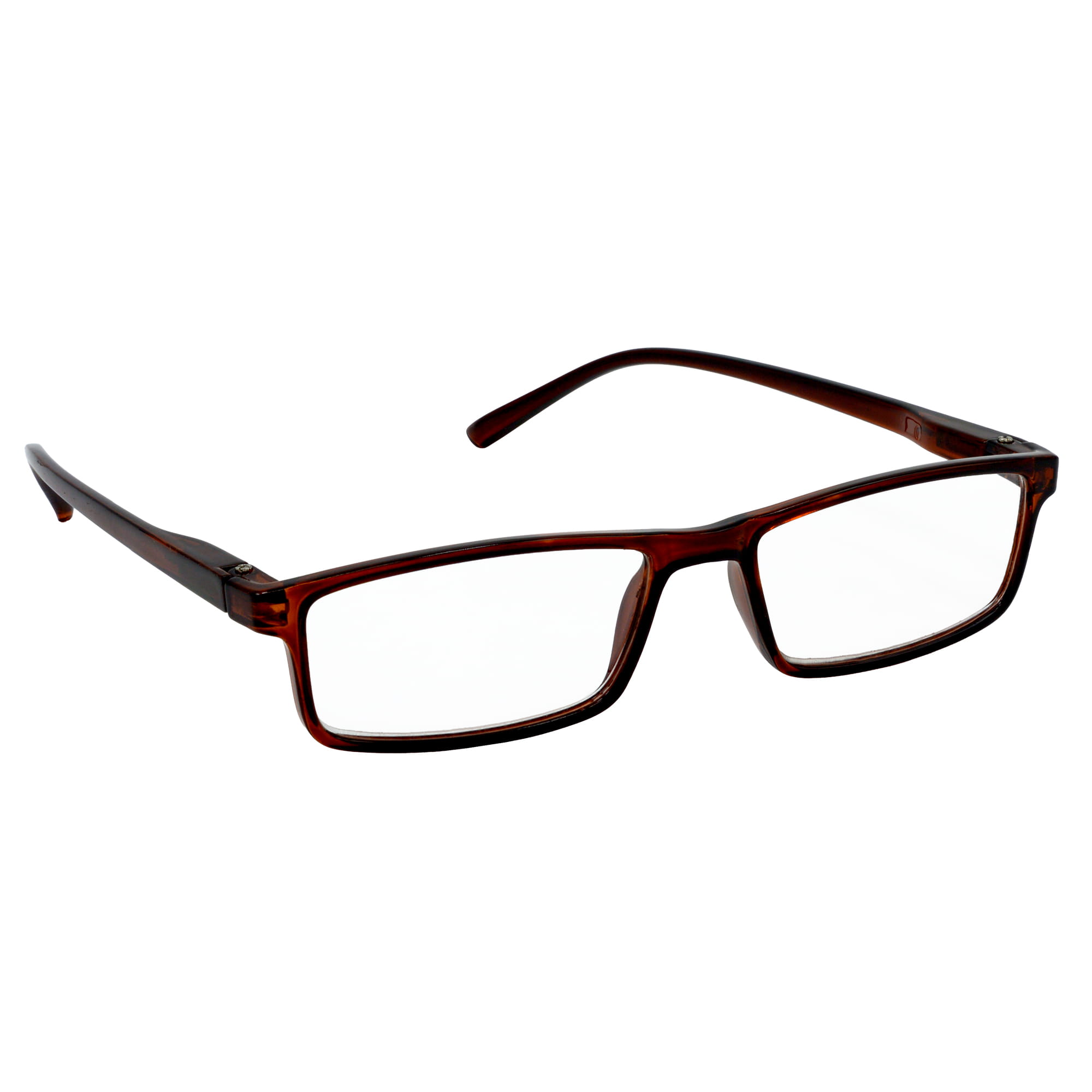 HRINKAR Unisex Rectangle Reading Glasses Power Single Vision Full Frame TR90 Lightweight Readers for Men Women Book Reading Computer Mobile Office Use Durable Comfortable Eyewear (Pack of 1) |