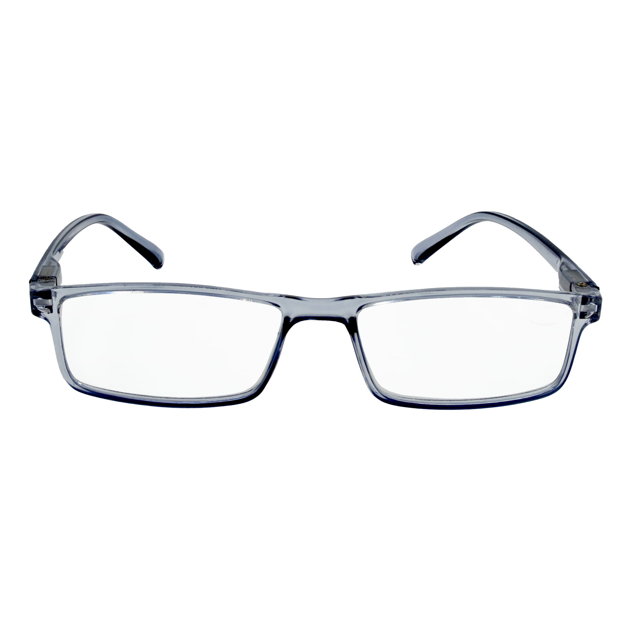 HRINKAR Unisex Rectangle Reading Glasses Power Single Vision Full Frame TR90 Lightweight Readers for Men Women Book Reading Computer Mobile Office Use Durable Comfortable Eyewear (Pack of 1) | - Image 2