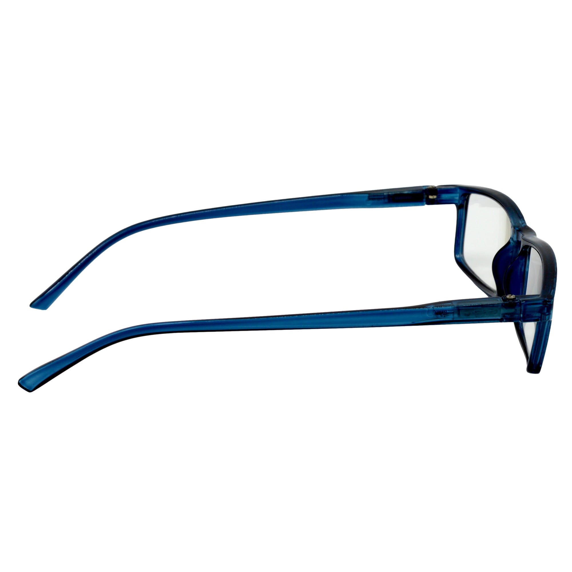 HRINKAR Unisex Rectangle Reading Glasses 1.0 Power Single Vision Full Frame TR90 Lightweight Readers for Men Women Book Reading Computer Mobile Office Use Durable Comfortable Eyewear (Pack of 1) | HRD10-TBU - Image 3