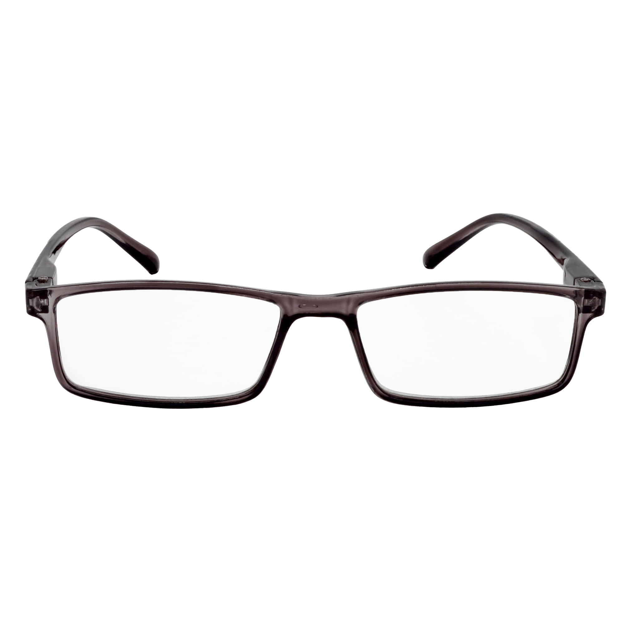 HRINKAR Unisex Rectangle Reading Glasses Power Single Vision Full Frame TR90 Lightweight Readers for Men Women Book Reading Computer Mobile Office Use Durable Comfortable Eyewear (Pack of 1) | - Image 2