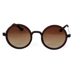 Hrinkar Gradient & UV Protection Trendy Brown Round Goggles For Men & Women - HRS242