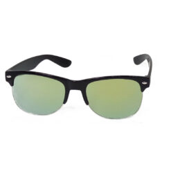 Alternative view of Hrinkar Mirrored & UV Protection Elegant Golden Rectangular Shades For Men & Women - HRS255