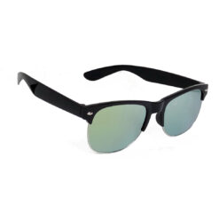 Hrinkar Mirrored & UV Protection Elegant Golden Rectangular Shades For Men & Women - HRS255