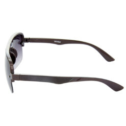 Hrinkar Gradient & UV Protection Stylish Black Rectangular Shades For Men & Women - HRS259