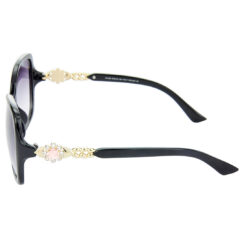 Hrinkar Gradient & UV Protection Trendy Grey Over-sized Shades For Women - HRS261