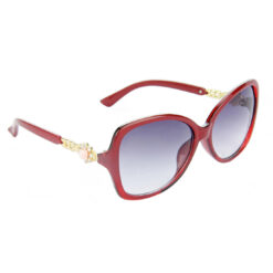 Hrinkar Gradient & UV Protection Modish Grey Over-sized Shades For Women - HRS266