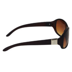 Alternative view of Hrinkar Gradient & UV Protection Stylish Brown Oval Sunglasses For Women - HRS292