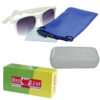 Hrinkar Gradient & UV Protection Elegant Grey Rectangular Shades For Men & Women - HRS30
