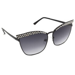 Hrinkar Gradient & UV Protection Modish Multicolor Cat-eye Goggles For Women - HRS330-BK-GRY
