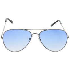 Hrinkar Gradient & UV Protection Trendy Blue Pilot Sunglasses For Men & Women - HRS35