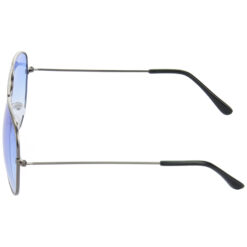 Alternative view of Hrinkar Gradient & UV Protection Trendy Blue Pilot Sunglasses For Men & Women - HRS35