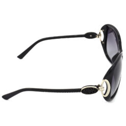 Hrinkar Polarized & UV Protection Elegant Grey Rectangular Goggles For Women - HRS439-BK-GRY