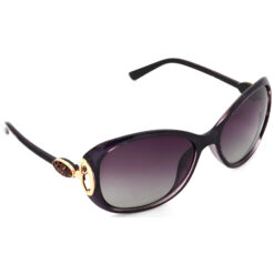 Hrinkar Polarized & UV Protection Trendy Pink Rectangular Shades For Women - HRS439-PRPL-PNK