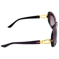 Alternative view of Hrinkar Polarized & UV Protection Stylish Pink Rectangular Sunglasses For Women - HRS441-PRPL-PNK