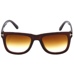 Hrinkar Gradient & UV Protection Classy Brown Rectangular Goggles For Men & Women - HRS469-BWN-BWN