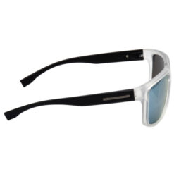 Hrinkar Mirrored & UV Protection Classy Silver Rectangular Sunglasses For Men & Women - HRS472-WT-GLD