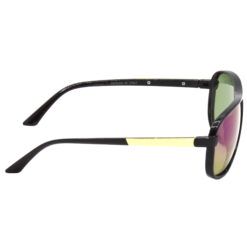 Hrinkar Mirrored & UV Protection Stylish Multicolor Rectangular Goggles For Men & Women - HRS473-BK-BU-GRN