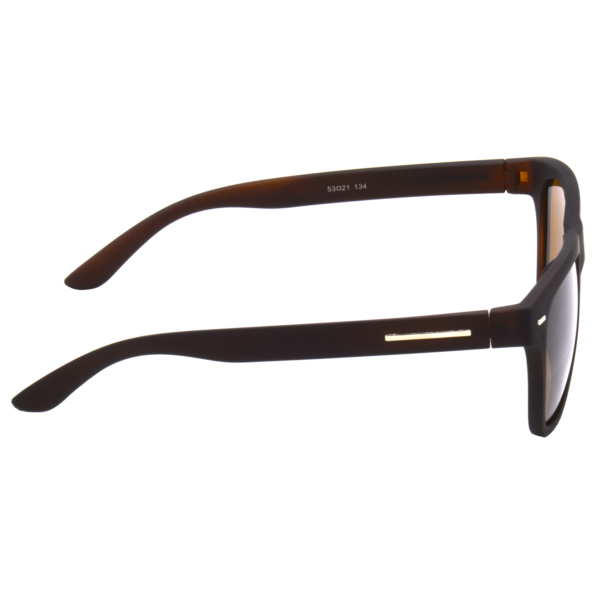 Hrinkar UV Protection Modish Brown Rectangular Goggles For Men & Women - HRS487-BWN-BWN