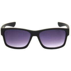 Alternative view of Hrinkar Gradient & UV Protection Classy Grey Rectangular Goggles For Men - HRS488-BK-GRY