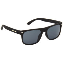 Hrinkar Gradient & UV Protection Classy Black Wayfarer Shades For Men & Women - HRS489-BK-BK