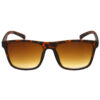 Hrinkar Gradient & UV Protection Stylish Brown Rectangular Sunglasses For Men & Women - HRS493-TBWN-LBWN
