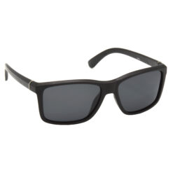 Hrinkar Polarized & UV Protection Trendy Black Rectangular Shades For Men & Women - HRS495-BK-BL-P