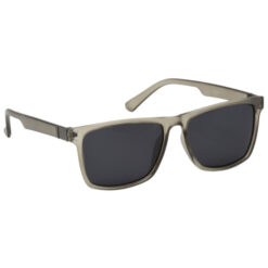 Hrinkar Polarized & UV Protection Modish Grey Rectangular Goggles For Men & Women - HRS496-GRY-BK-P