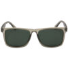 Hrinkar Polarized & UV Protection Elegant Green Rectangular Shades For Men & Women - HRS496-GRY-GRN-P