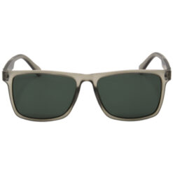 Hrinkar Polarized & UV Protection Elegant Green Rectangular Shades For Men & Women - HRS496-GRY-GRN-P